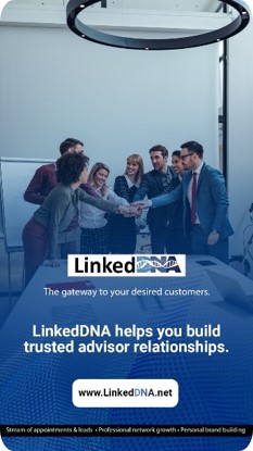 First LinkedDNA Digital Ad